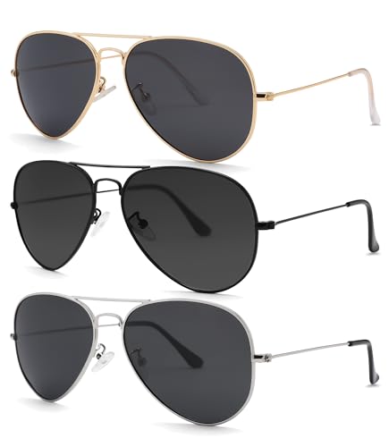 Image of Pro Acme Aviator Sunglasses for Men Women Classic Polarized UV400 Protection