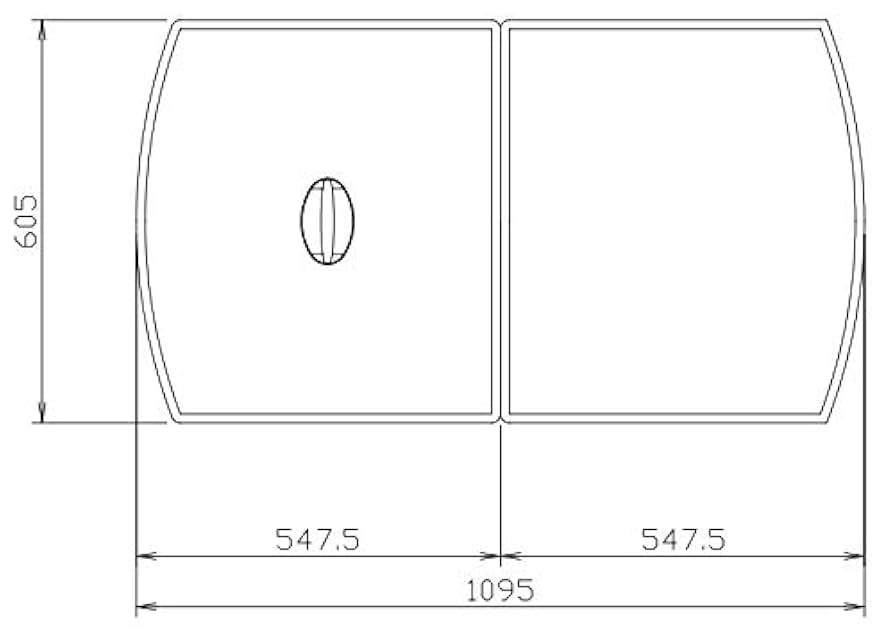 タカラスタンダード MZAH-16RT 風呂フタ(2枚組) MZAH16RNT buzaiya_41189875