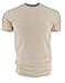 Grunt Style Ghost Basic Crew Men's T-Shirt (3-Pack: Cream/Warm Grey/Od Green, Large)