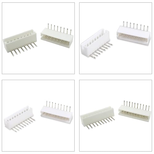 Kit de conector JST ZH1.5 con adaptador de pines DIP de ángulo recto y recto de 2 a 12 pines 4