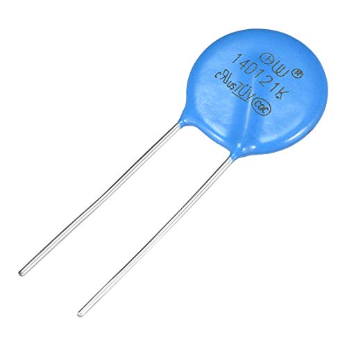 uxcell 10Pcs Voltage Dependent Resistors AC 75V 14D121K Radial Lead Disc Varistors