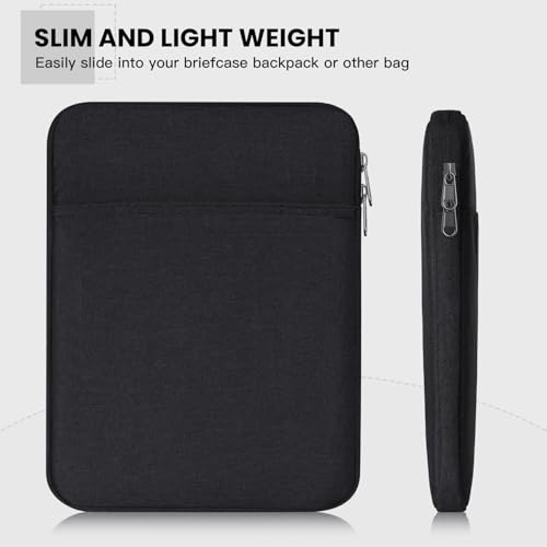Image of 13 inch Laptop Sleeve Case for 2026 MacBook Air 13-inch M5 A3449 / 2025 M4 A3420 / M3 A3113 Water-Resistant Protective Travel Carrying Case with Accessory Pocket