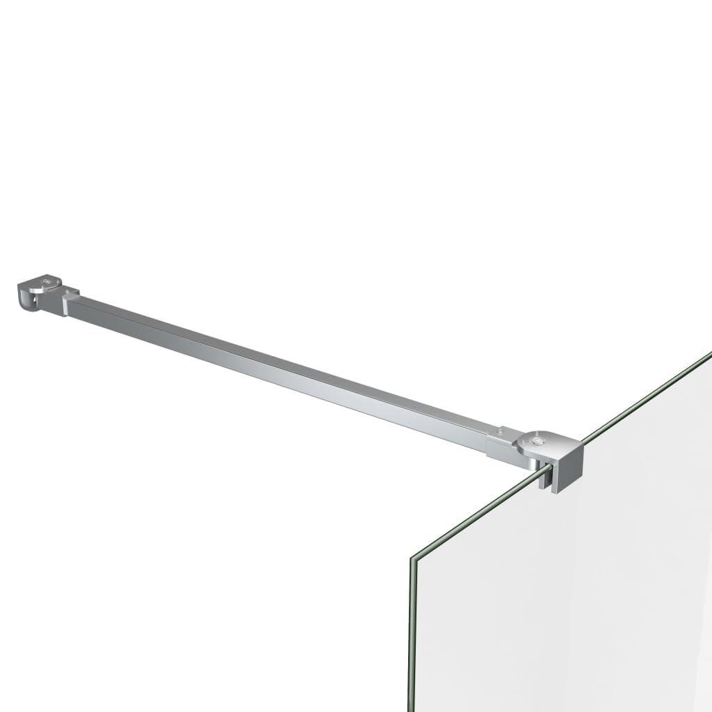 Drążek stabilizujący do ściany prysznicowej ze stali nierdzewnej 57,5 cm do rynien prysznicowych, kabiny prysznicowej, ściany prysznicowej, łazienki, sanitarnej, akcesoriów, łatwy montaż