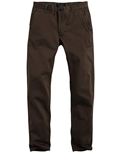 Image of Match Mens Regular-Fit Casual Flat Front Chino Pants
