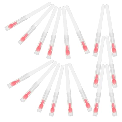 Pinceaux applicateurs en silicone de voyage avec couvercle pour vos retouches de maquillage