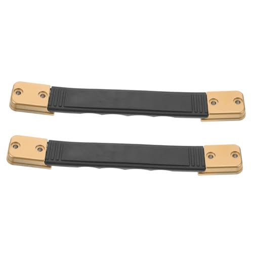 HANABASS 2pcs Speaker Handle Strap Artificial Replacement for Amplifier and Speaker Easy to Install for Cabinet and Musical Instrument Boxes