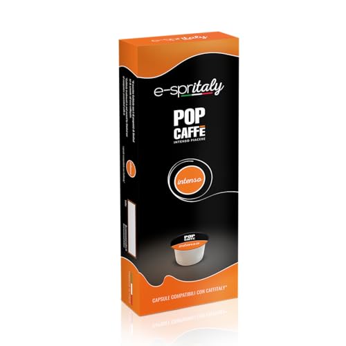 300 Capsule Pop Caffe' E-Spritaly Compatibili Caffitaly Miscela 1 Intenso