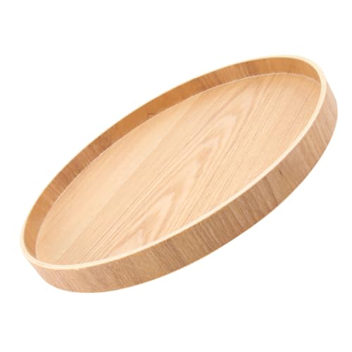 Plateau rond bois SOLUSTRE idéal pour vos apéritifs dinatoires et brunchs conviviaux