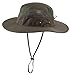 Home Prefer Unisex Daily Outdoor Sun Hat Camouflage Mesh Bucket Hat Wide Brim Boonie Fishing Hats Army Green