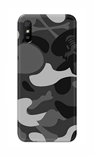 Image of Printed Hard Back Cover Case for Mi Redmi 9i | Mi Redmi 9i Sport Back Cover (Army Pattern) -702