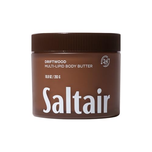 Saltair Multi-Lipid Body Butter | Coral Coast Ceramide Moisture | 10 oz | Creamy texture with conditioning ingredients for lasting hydration and a soft comfortable finish product thumbnail 10