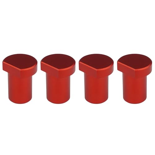 Set di 4 panchine in alluminio per cani, banchi da lavoro, pioli per frenare e piallare stabili, con fori da 19 mm o 20 mm