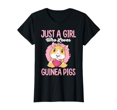 Funny Guinea Pig Lover Graphic Donne e Ragazze Guinea Pig Maglietta