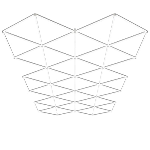 超大型六角形ライト、三角形デザイン 710W 78100LM 広角照明 超高輝度LED天井灯 ガレージ 倉庫 工場 店舗 体育館 地下駐車場 会議室 自動車整備工場 大型商業施設 省エネ 長寿命