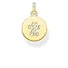 Produktbild Thomas Sabo Damen-Anhänger-Katzenpfote 925 Sterlingsilber vergoldet PE882-414-14