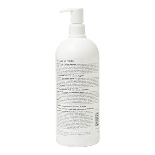 OUIDAD Vitalcurl+ Clear & Gentle Shampoo Liter Size, 33.8 oz.