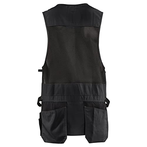 Blaklader Men's RipStop Kangaroo Mesh Work Vest with Utility Pockets2