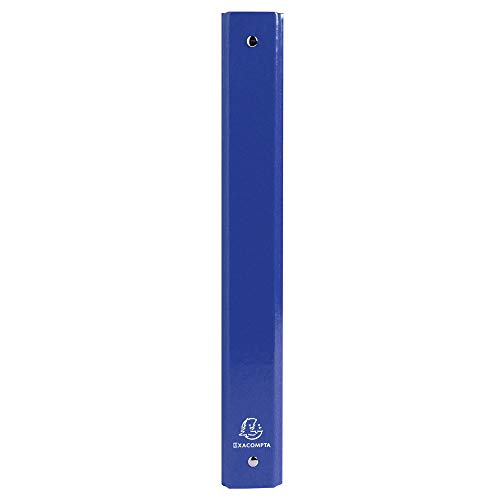 Exacompta 51929E Packung mit 10 Ringbücher, für DIN A4, 40mm Rücken, 4 Ring, robust und praktisch, 1 Pack, farbig sortiert