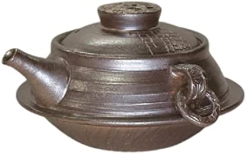 Teapot Kyusu Tokoname - JUSEN - Bronze - 150 ml cc - Ceramic Mesh - 2 Rings