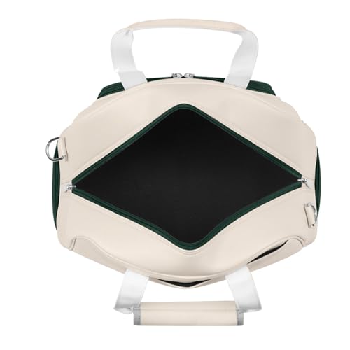 Bolsa de deporte de piel con compartimento separado para zapatos 4
