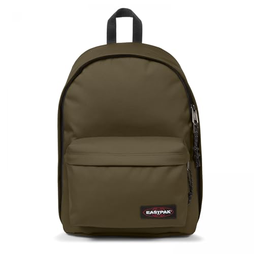 Image of EASTPAK Out Of Office - 31L Backpack with Dual Compartments, 14-inch Laptop Tablet Sleeve, Utility Pocket, Bottle Holder, Army Olive