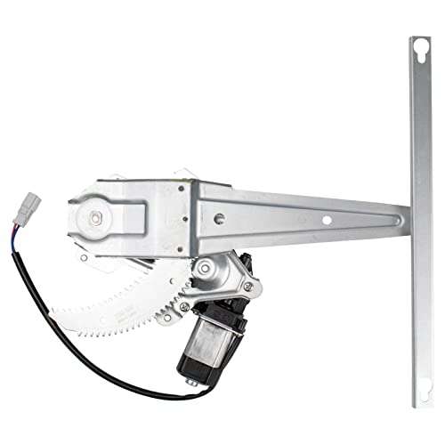 Image of TRQ Rear Left Power Window Regulator & Motor Assembly Drivers Side Compatible with 1998-2002 Honda Accord