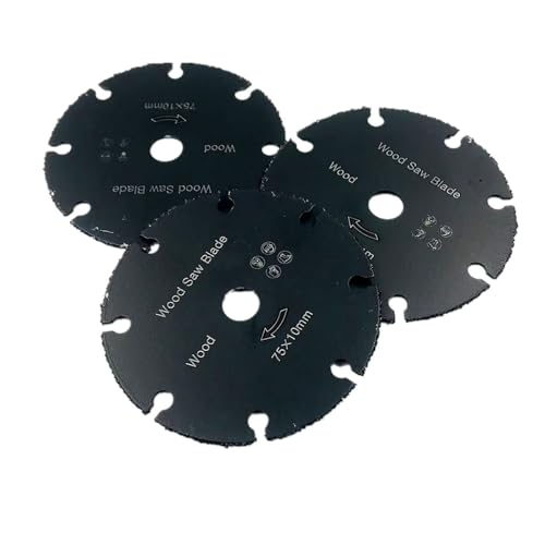 Disque diamanté carbure 75mm : finie l'usure rapide, lot de 5 longue durée