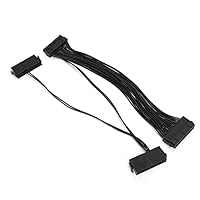 Deansh Netzteil Splitter, 24Pin Synchrones Verlängerungskabel, 3 Netzteil Netzteiladapter für Bitcoin Mining und Triple PSU Games