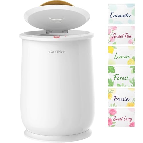 Image of aGratHav Towel Warmers Ultra Large Capacity Bucket Style 450W for Bathroom ETL FCC Certified Fits up to Two 40"x70" Towels, Blankets, Bathrobes with Auto Shut Off
