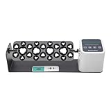 Lab Rotary Rotating Mixer, Tube Mixer Shaker, Pallet Shaker Oscillator Adjustable Speed 20-80RPM Chemical Tube Mixer for Chemical, Biological Labs (RML-80PRO)