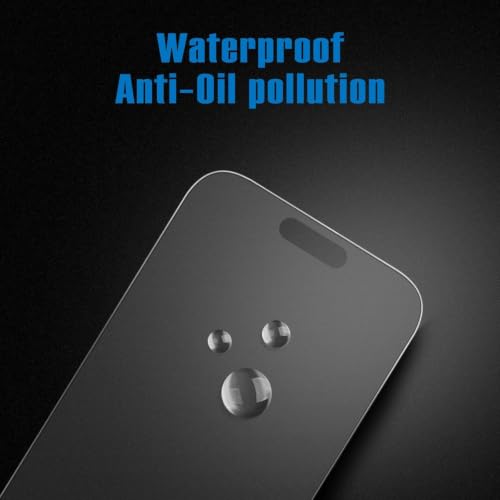 Image of Matte Tempered Glass Screen Protector compatible with iPhone 15 Pro Max Anti-Glare Finish (6.78 Inch) With Edge-to-Edge Protection Coverage and Easy Installation Kit [MATTE] [Pack of 1]