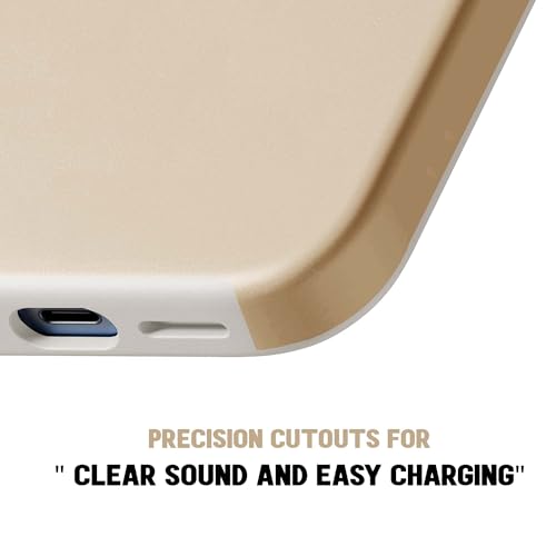 Image of Kratos Soft Silicone Case Cover Compatible with iPhone 15 Plus - Everyday Comfort Protection, Wireless Magnetic Charging Case with Raised Edge Camera & Screen Protection, Shock-Resistant Design
