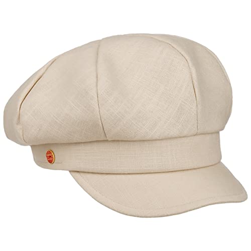 Mayser Antje Light Newsboy Cap Women Oatmeal One Size