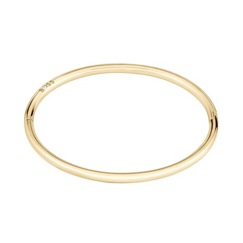 Collier et jonc femme BOSS Jewelry acier inoxydable dore collection LIVE tendance