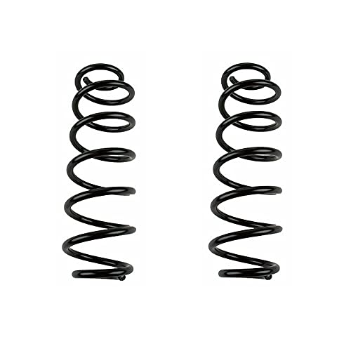 2000 vw jetta rear coil spring - Pair Set of 2 Rear Coil Springs Compatible with VW Jetta 99-05 4L Sedan