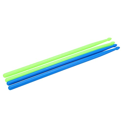 Baquetas coloridas 5A de nylon para bateristas principiantes miniatura 5