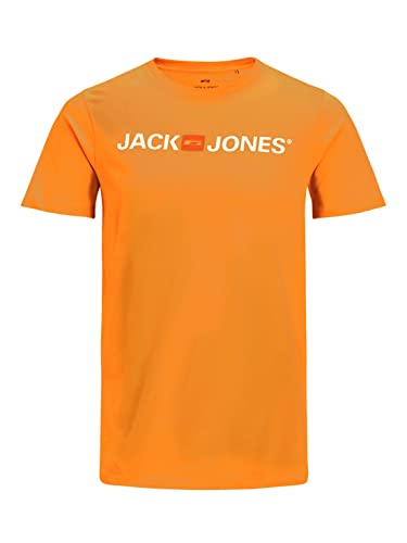JACK & JONES Herren JJECORP Logo Tee SS Crew Neck, Dark Cheddar/White - REG, S – Ansicht 1