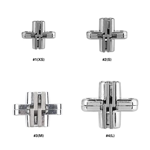 Cerniera per porta in lega di zinco in acciaio