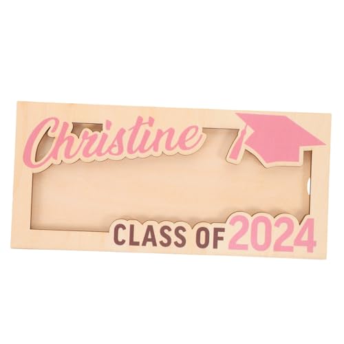 KESYOO 卒業祝い向け木製キャッシュホルダー 簡単携帯長持ち設計 お札整理可能な現収納ケース 粉色でデスクやに