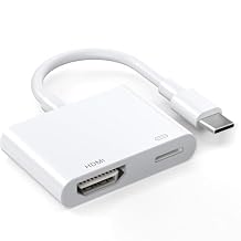 محول USB-C إلى HDMI معتمد من Apple MFi 4K@60Hz لجهاز iPhone 17 16 15 MacBook Pro Air iPad Pro، سلك AV HDMI 2.0 رقمي متوافق مع Samsung Galaxy S25 S24