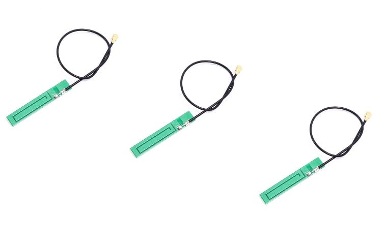NBR GSM PCB 3dbi Antenna WiFi 2.5Ghz to 5.8 PCB Antenna IPX IPEX WLAN Laptop Bluetooth Wireless Module SIM900 SIM800L SIM908 SIM800C Pack of 3-image-20