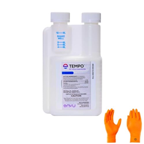 USA Supply Tempo Ultra Sc Kit Premium Gloves with ReSist Technology for Safe Eradication Pest ID Card