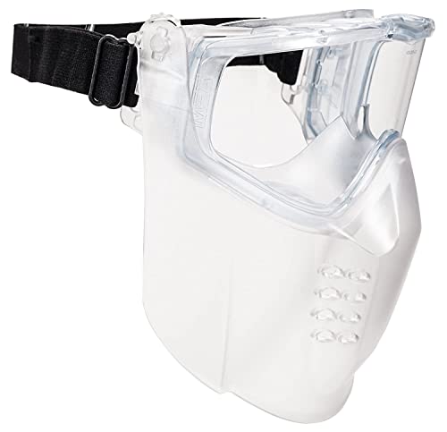 31MnuYU2UtL. SL500  - MSA 10150069 Vertoggle Safety Goggles - Industrial Use, Safety Goggle/Faceshield Combination, Protects Against Impact & Splash, Sightgard Protective Eyewear, Polycarbonate (PC), Anti-Fog, Anti-Scratch