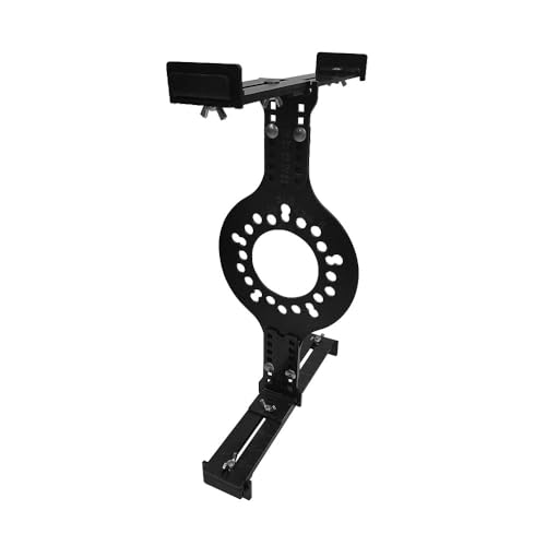 Lskioer Wheel Offset Tool, 5 Lug Pattern Tire/Rim Fit Size Measuring Mockup Tool Supports 14