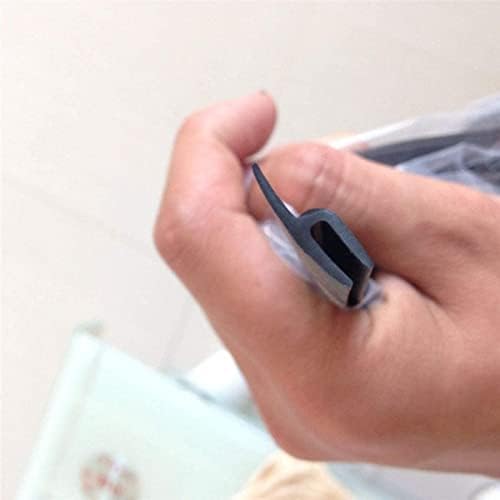 Rubber Strip, 1.7M Car Front Windshield Window Seal Strirp Moulding Trim, Black Rubber Seal Car Windshield Window Door Seal Strip Weather Seal Rubber Stripping Car Window Seal, NOT EXACT