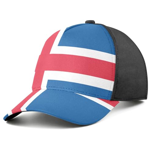 Sombreros unisex para mujer y gorras de béisbol running snapback negro Islandia