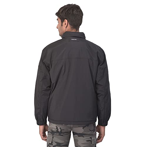Image of Woodland Mens Nylon Casual Regular Jacket