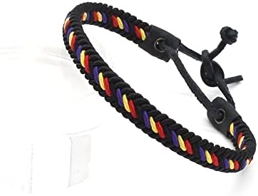 Pulsera trenzada ajustable con bandera 31MnwPXYaEL. AC SR38. SL1000