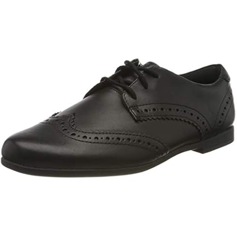 Clarks Scala Lace Y Wide Fit School Shoes Cover