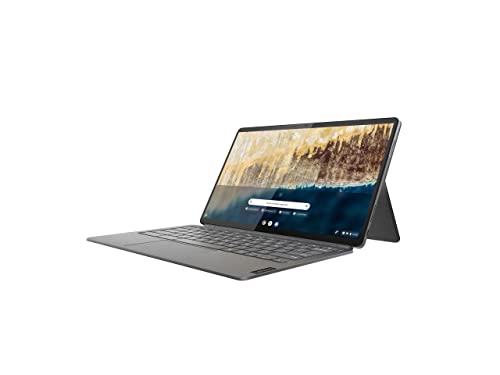 Image of Lenovo IdeaPad Duet 5 Chromebook, OLED 13.3'' FHD Touch Display, Snapdragon SC7180, 4GB RAM, 64GB Storage, Qualcomm Adreno Graphics, Chrome OS, Gray (Lenovo Chromebook Duet 5)
